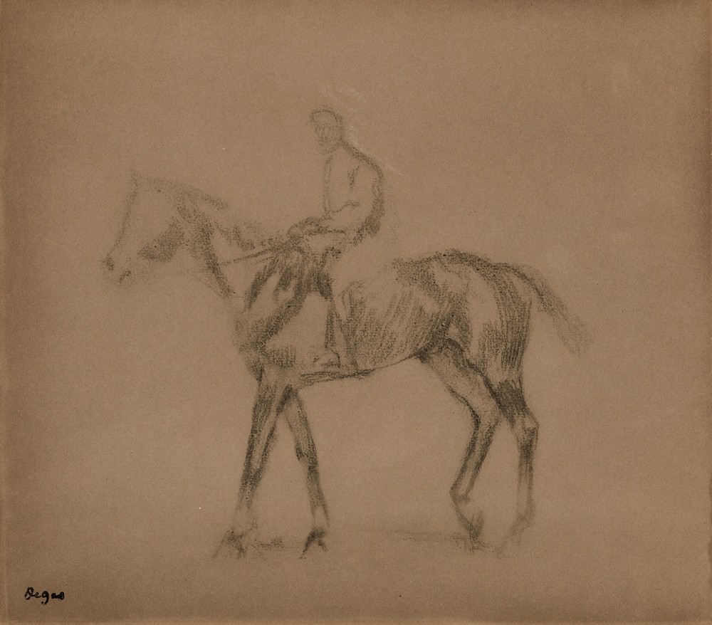 Jockey à cheval