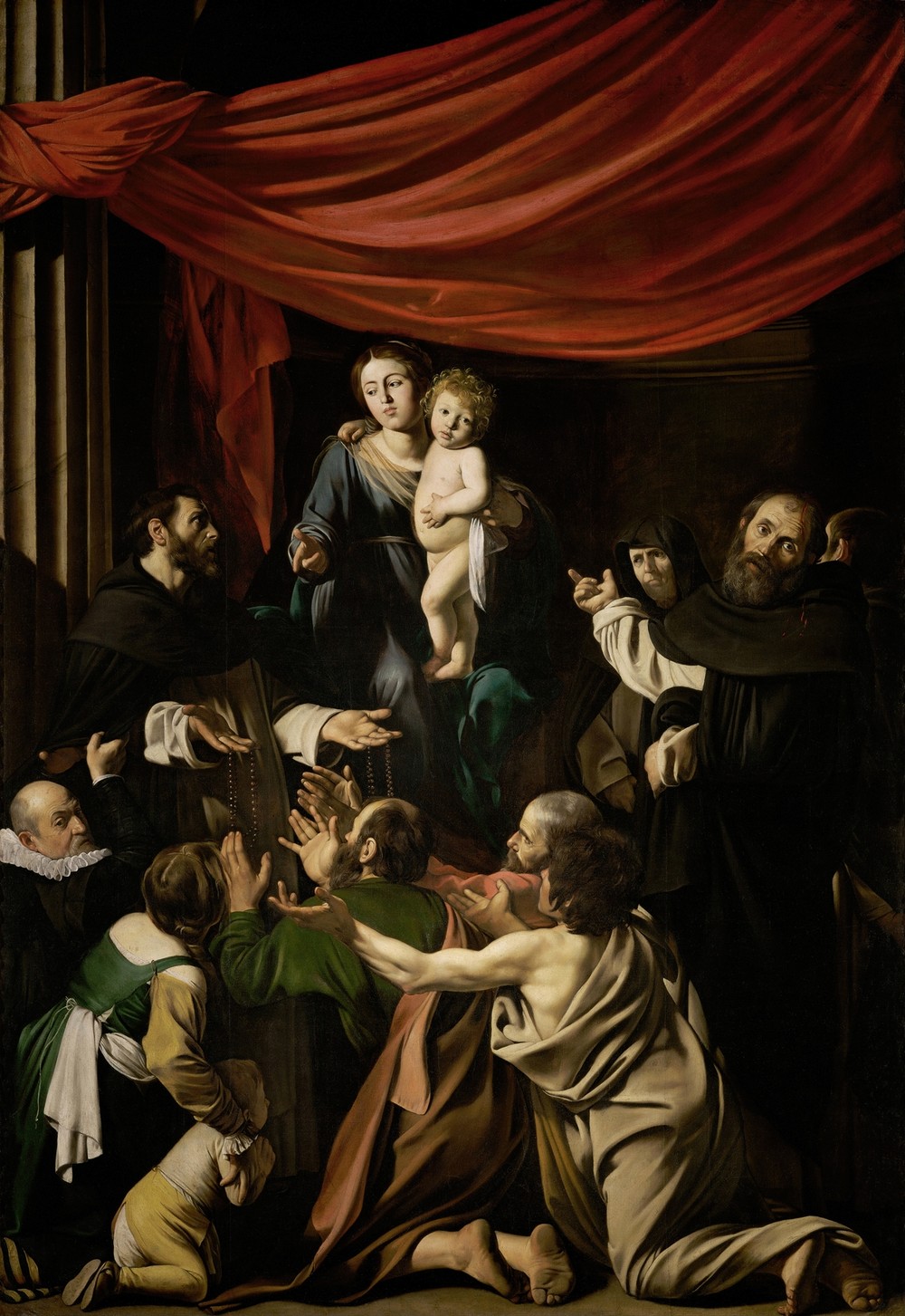 Madonna of the Rosary (between 1605 and 1607)