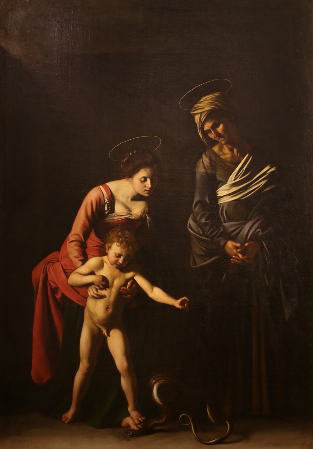 Madonna and Child with Saint Anne (1605-06)