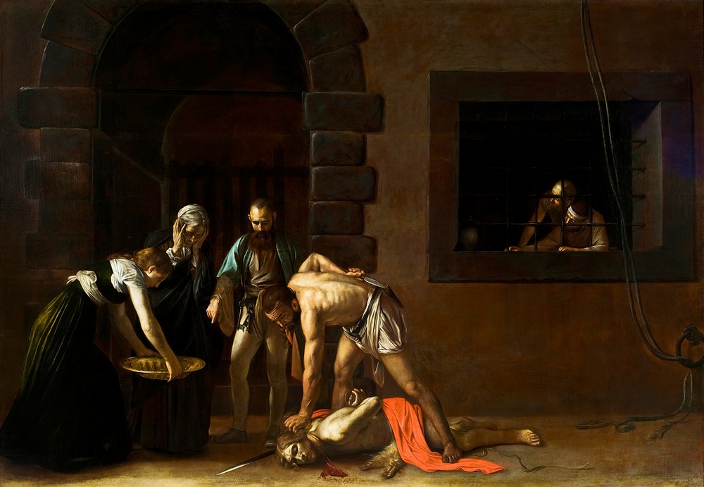 The beheading of St. John the Baptist
