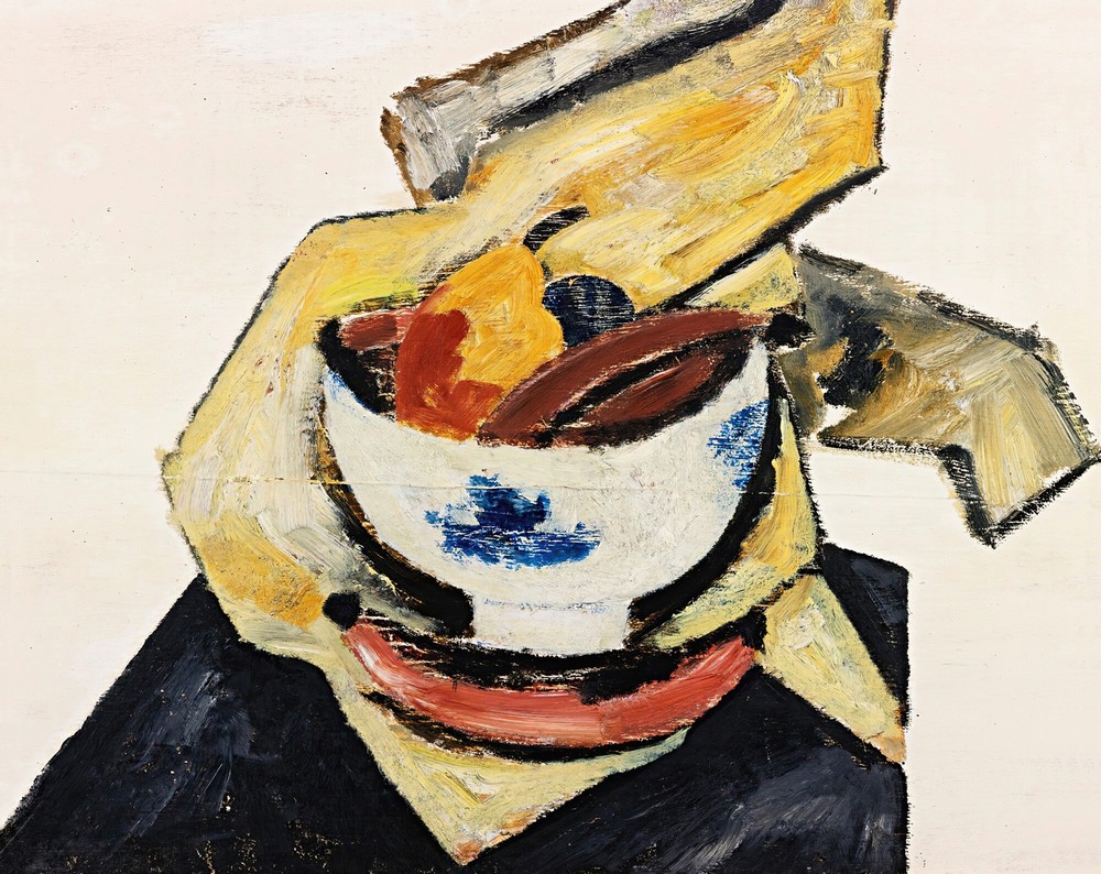 Still Life With White Bowl ( 1917)