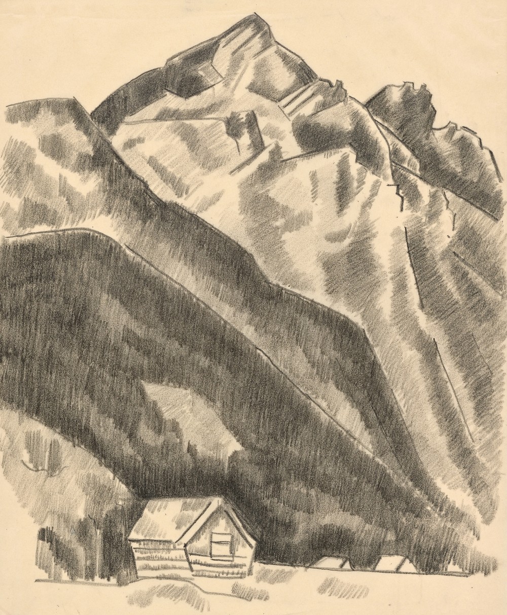 Mountain landscape (Garmisch-Partenkirchen) (ca. 1930–1935)