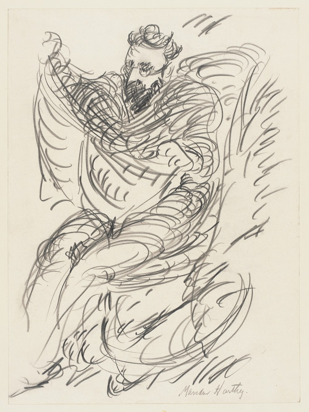Study of a Seated Man with Beard and Spectacles