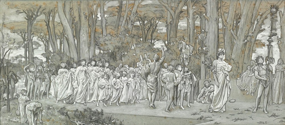 Study For The Daphnephoria