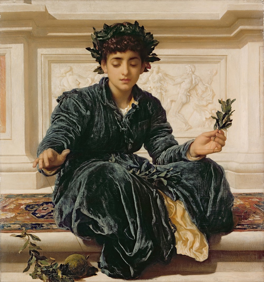 Weaving the Wreath (circa 1872)