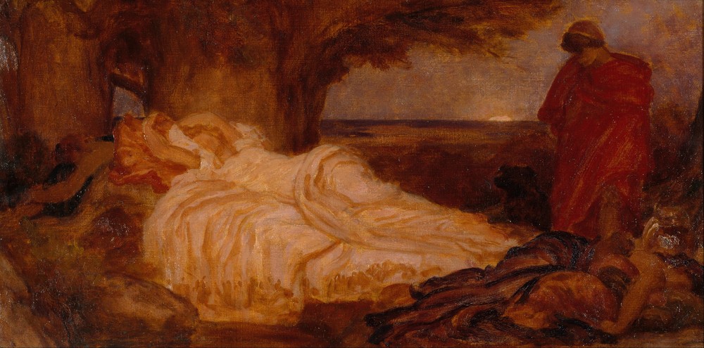 Colour study for ‘Cymon and Iphigenia’