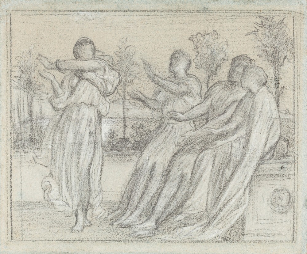 Study for ‘Greek Girl Dancing’ (c. 1867)