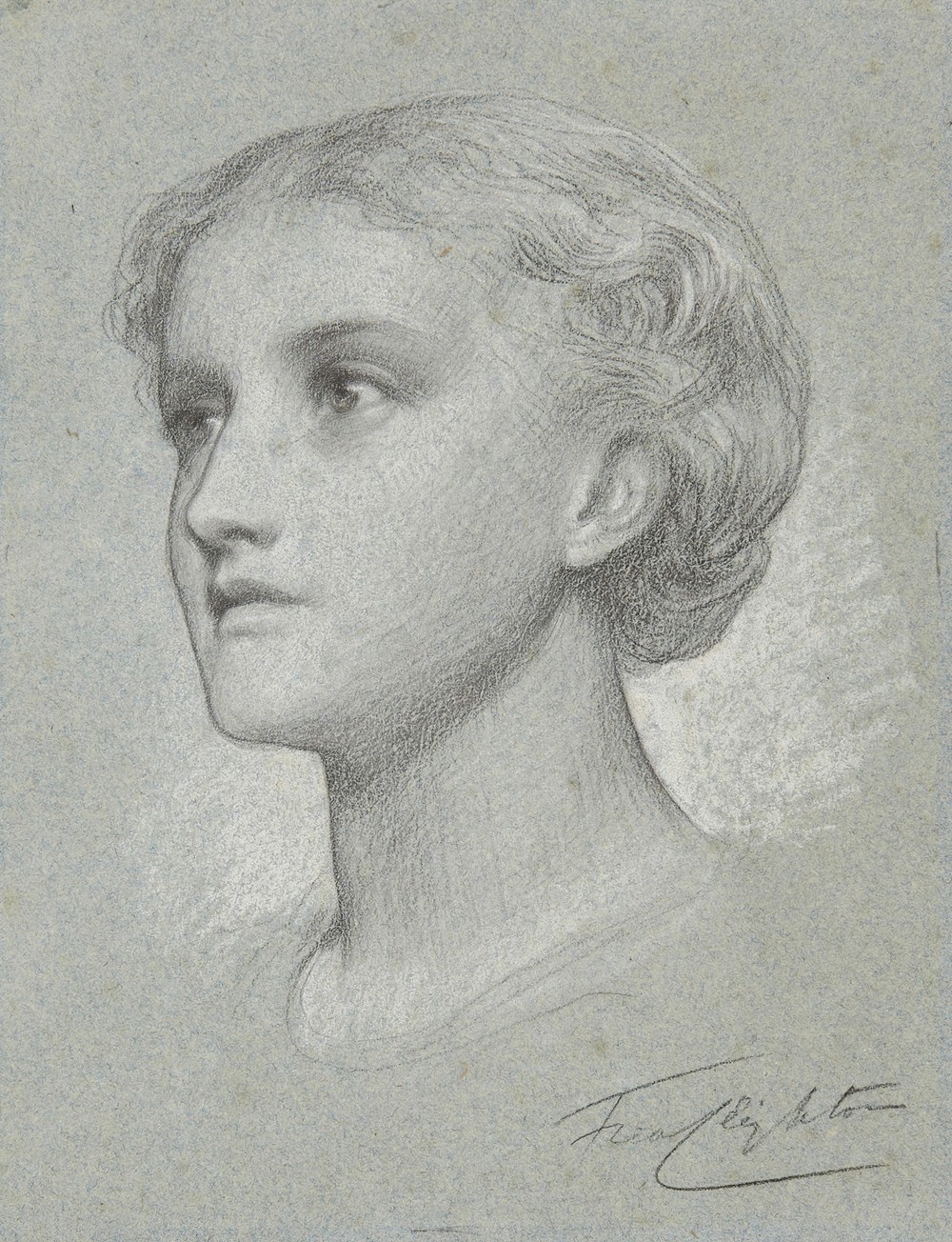 Head of a girl