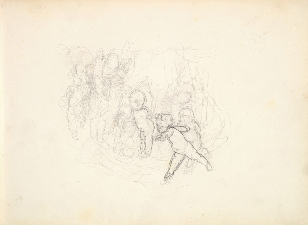 A Group of Children (ca. 1849)