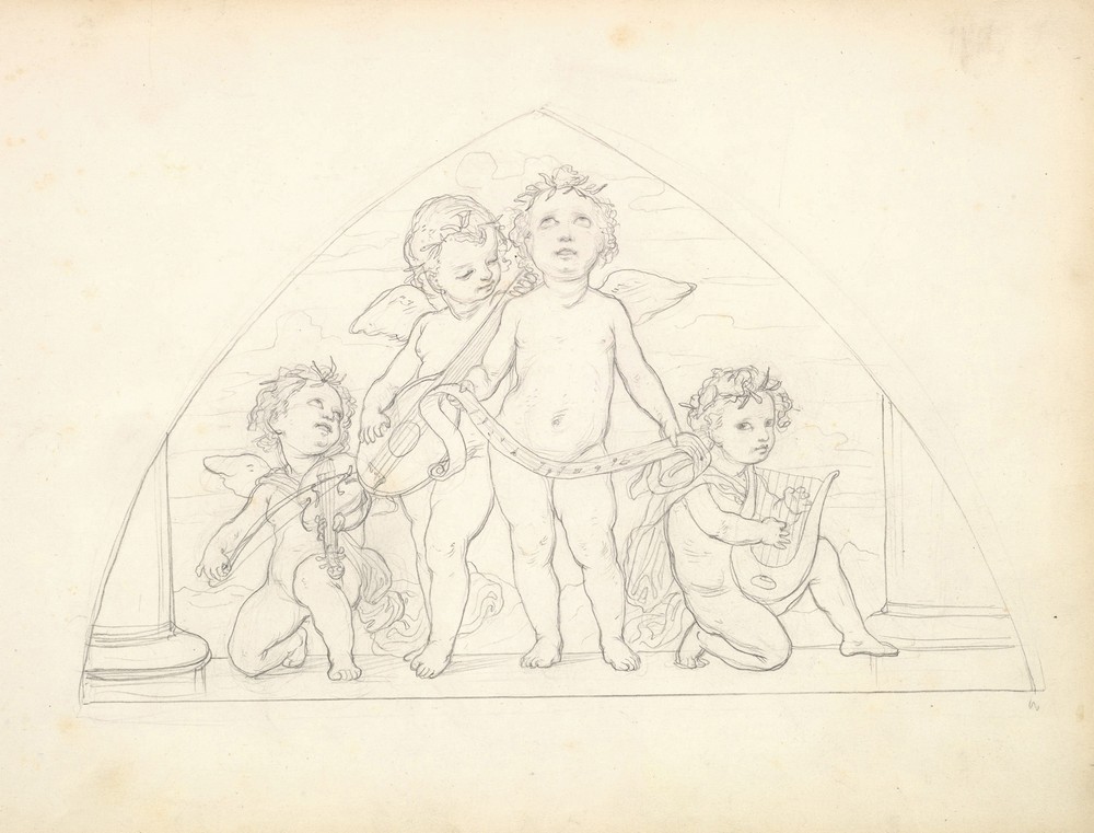 Four Musical Putti (ca. 1849)