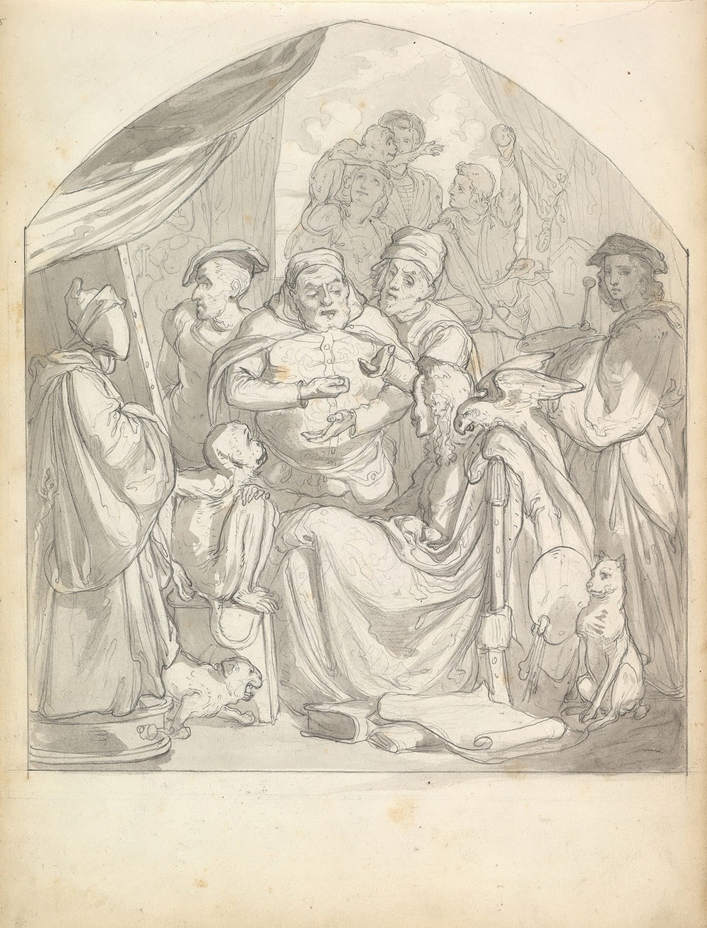 Scene in an Artist’s Studio (ca. 1849)