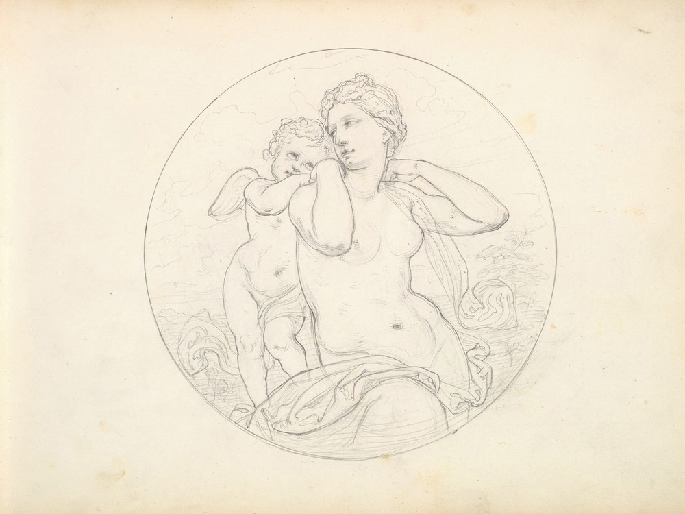 Venus and Cupid (ca. 1849)