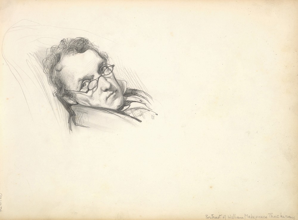 William Makepeace Thackeray (ca. 1850)