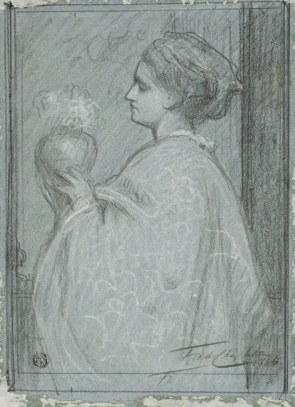 Lady with Vase