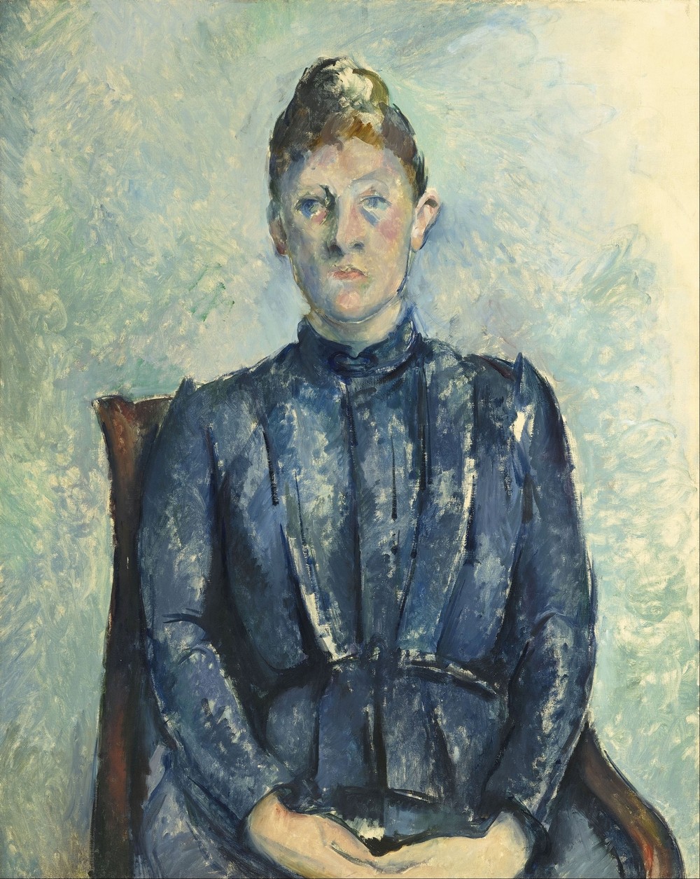 Portrait of Madame Cézanne (Circa 1890)