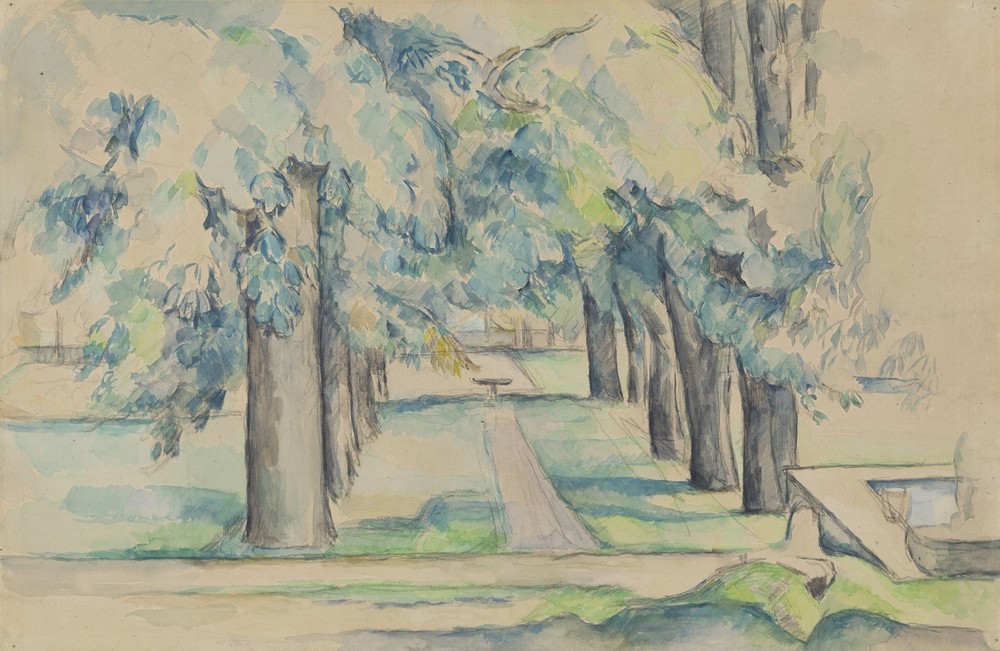 Avenue of Chestnut Trees at the Jas de Bouffan (ca. 1878 – 1890)