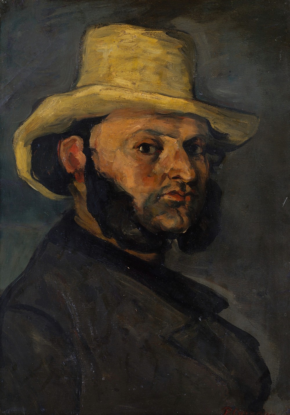 Gustave Boyer (b. 1840) in a Straw Hat (1870–71)