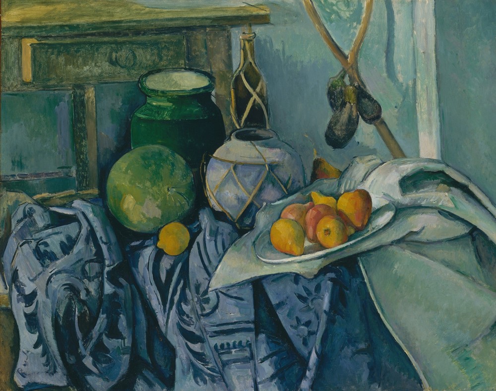 Still Life with a Ginger Jar and Eggplants (1893–94)