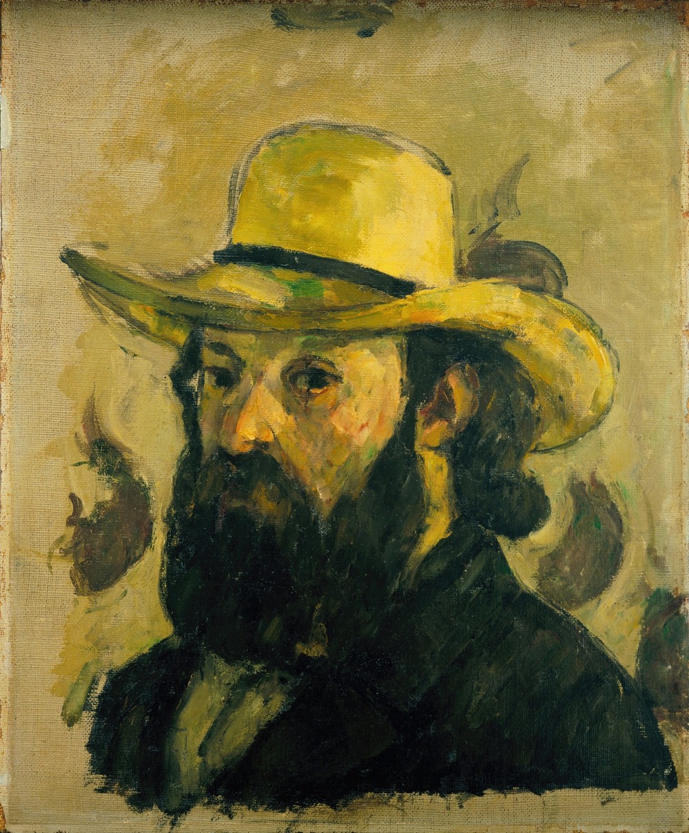 Self-Portrait in a Straw Hat (from 1875 until 1876)