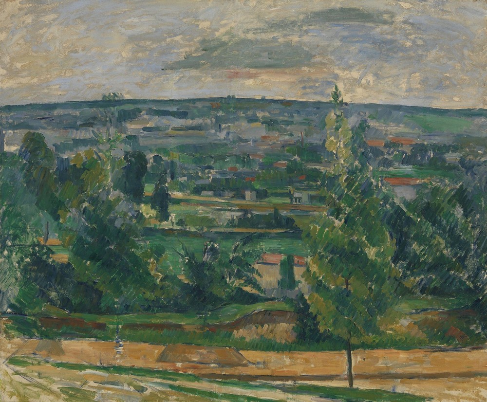Landscape from Jas de Bouffan (Ca. 1879)