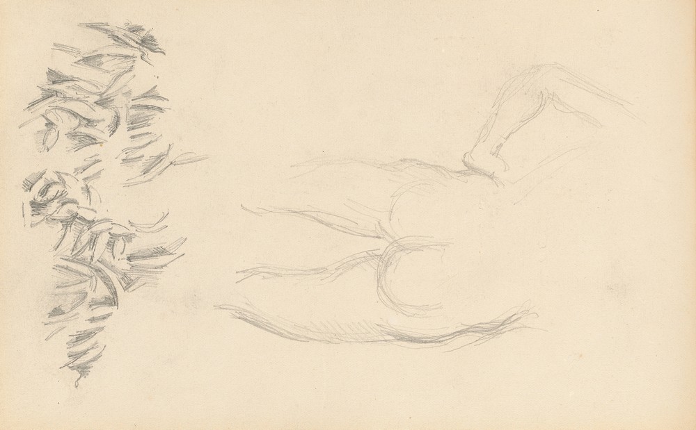 A Nude and Foliage
