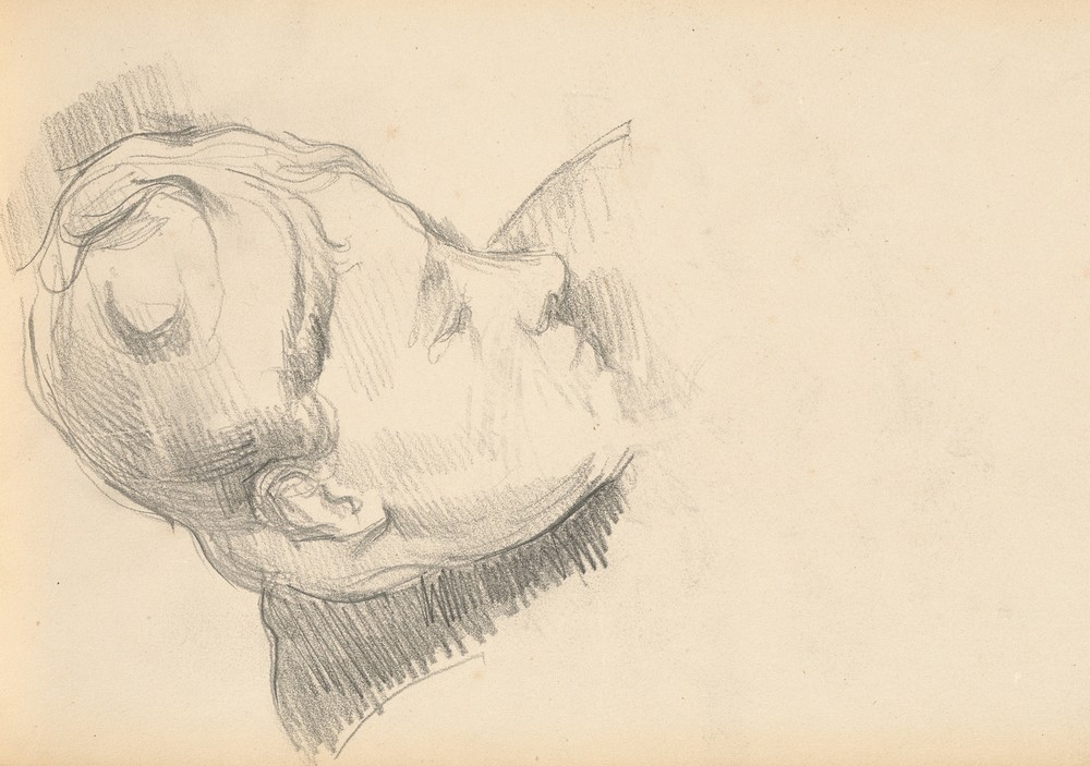 Madame Cézanne with her Head Lowered