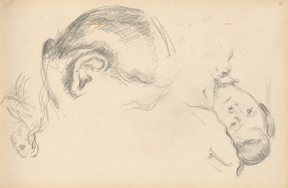 Three Heads, One of Madame Cézanne