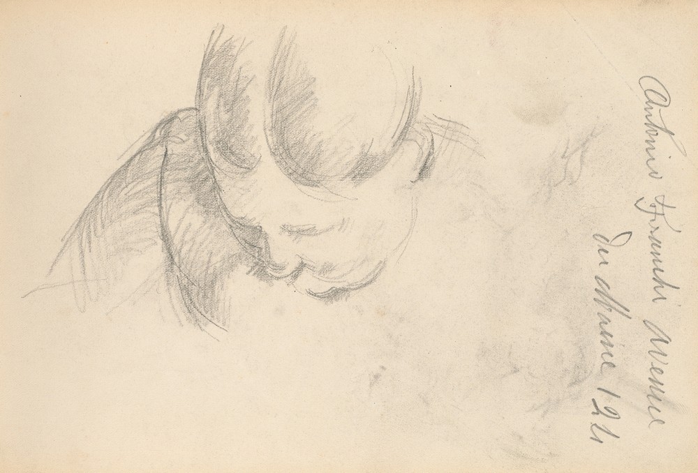 Woman Leaning Forward