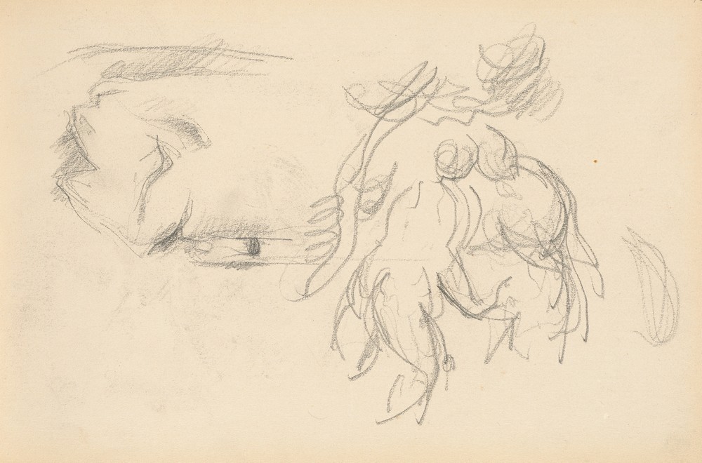 Women Bathers and a Roll of Paper
