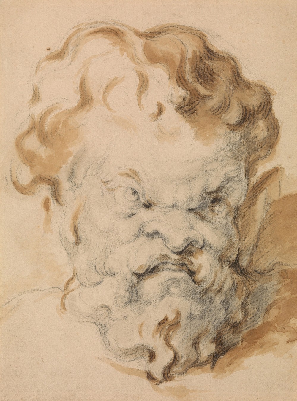 Head of Silenus