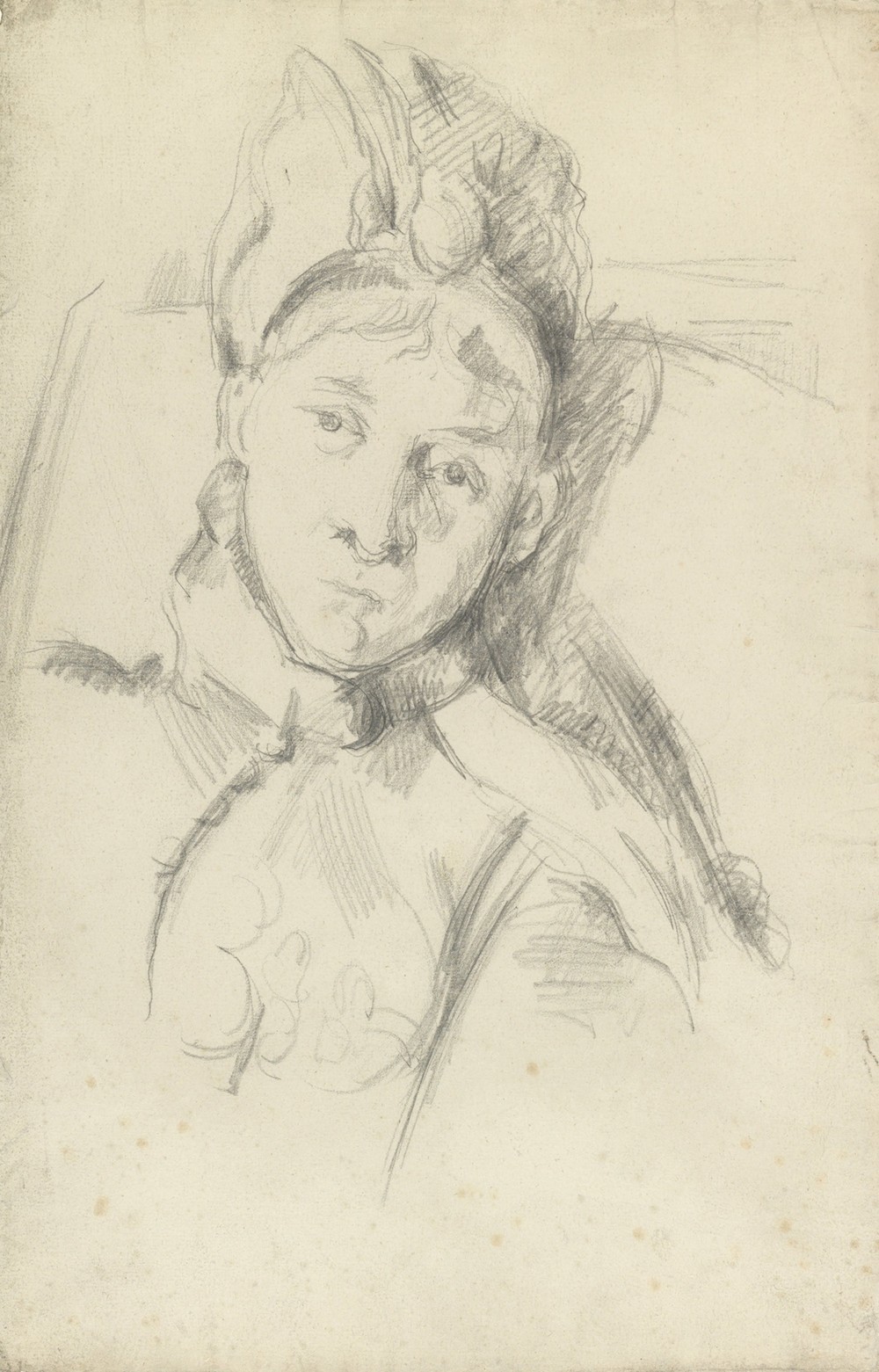 Portrait of Hortense Cézanne-Figuet, the Artist’s Wife (circa 1881 - 1888)