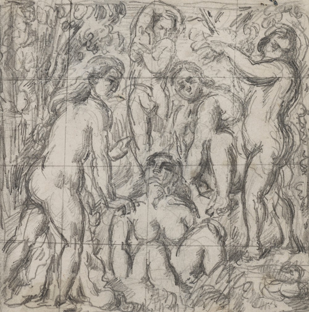 Cinq baigneuses (circa 1879-1882)