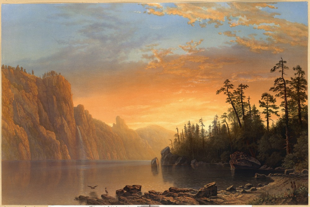 Sunset in California (ca. 1861–1897)