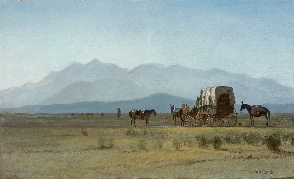 Surveyor’s Wagon in the Rockies (c.1859)