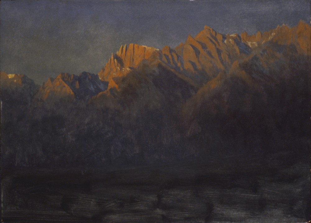 Sunrise in the Sierras (ca. 1872)