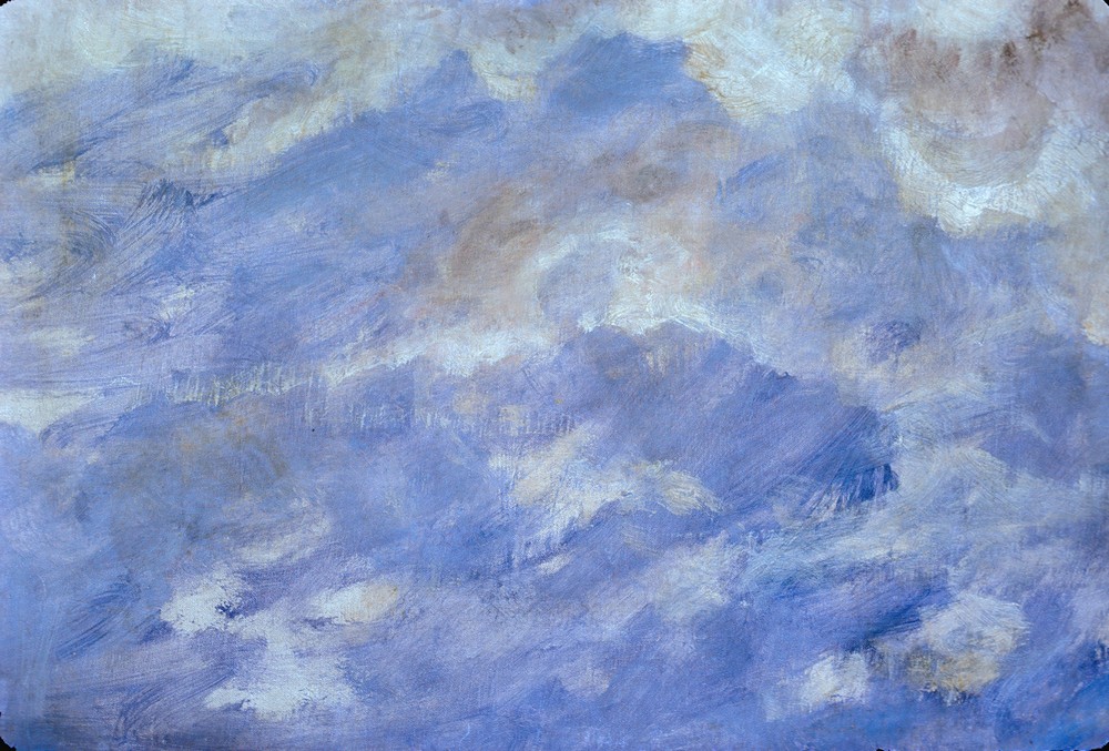 Cloud Study With Blue Sky (19th century)