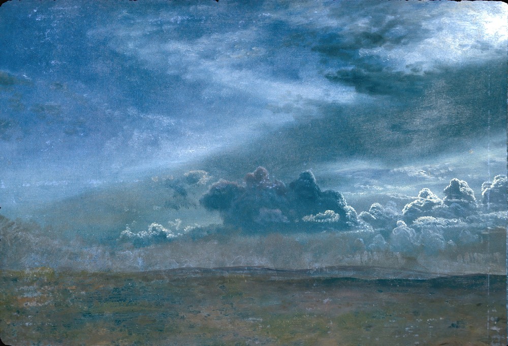 Landscape With Stormy Clouds (19th century)