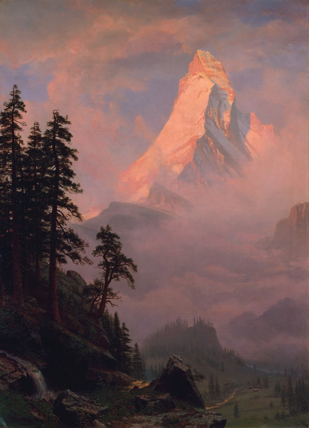 Sunrise on the Matterhorn (after 1875)