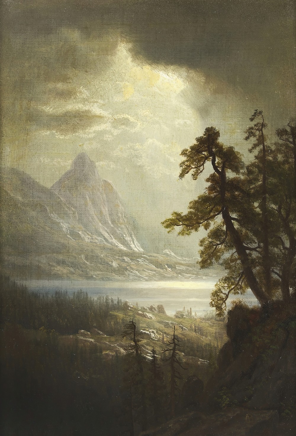 Estes Park Morning, Colorado (circa 1859)