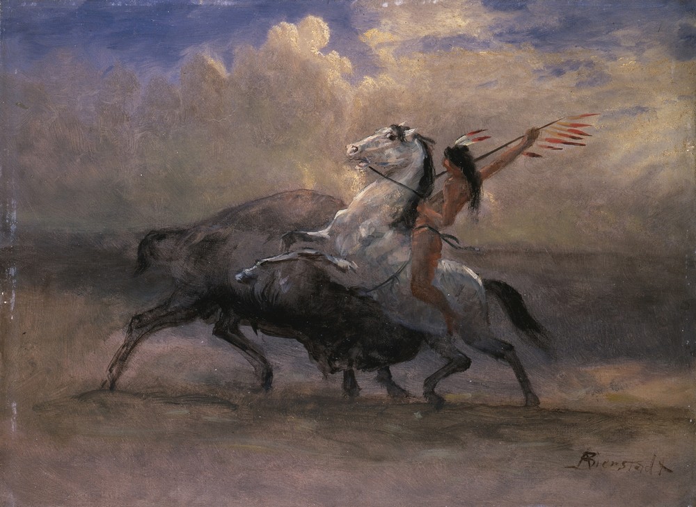 Sketch for ‘The Last of the Buffalo’ (circa 1888)