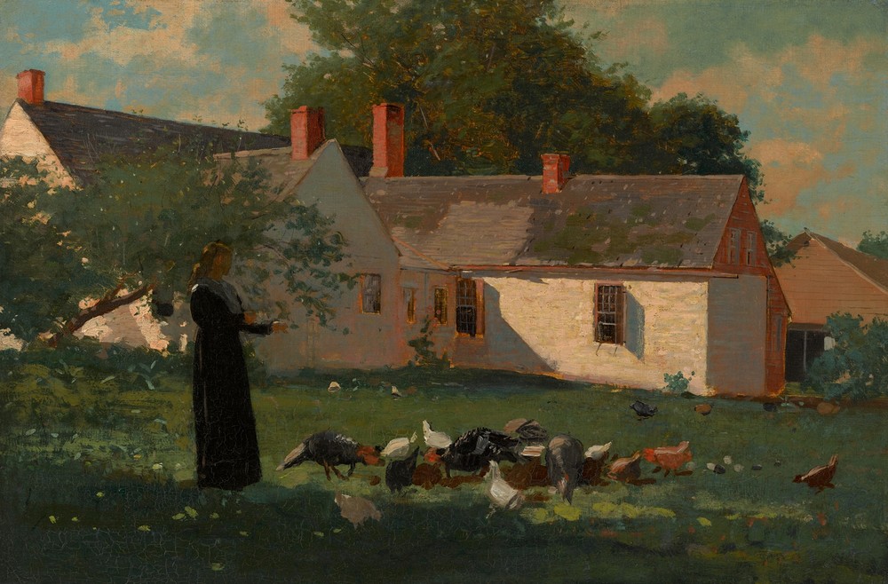 Farmyard Scene (C. 1872–74)
