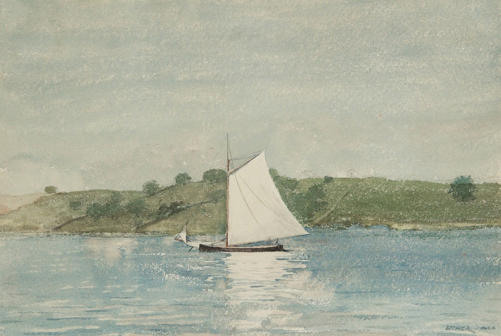 Sailing Calm Water ( 1880)