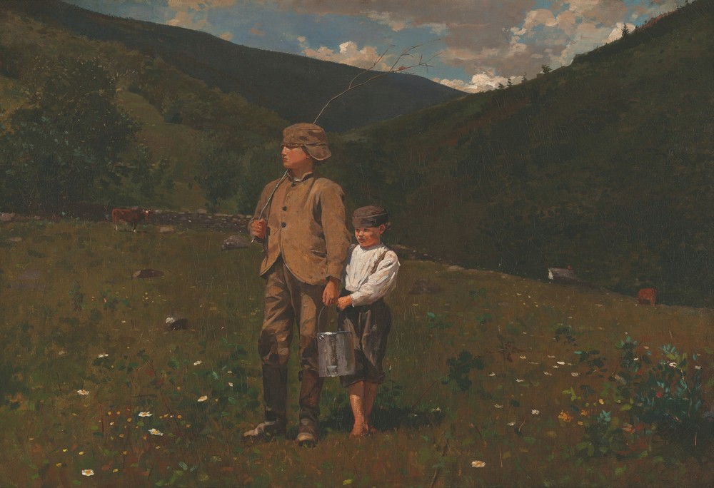 Crossing the Pasture (circa 1871-1872)