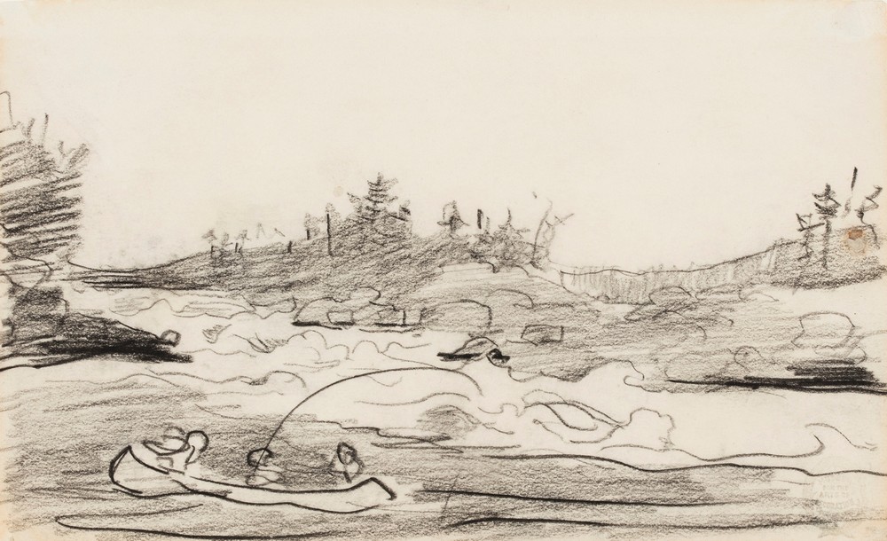 Fishermen in the Rapids