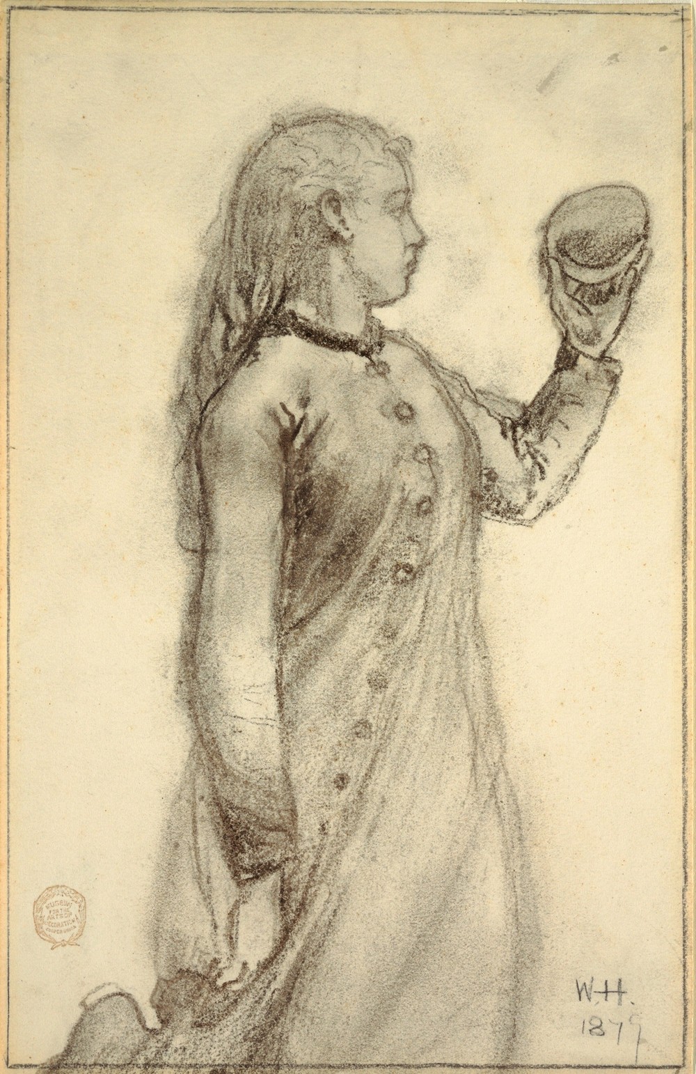 Girl Holding a Shell