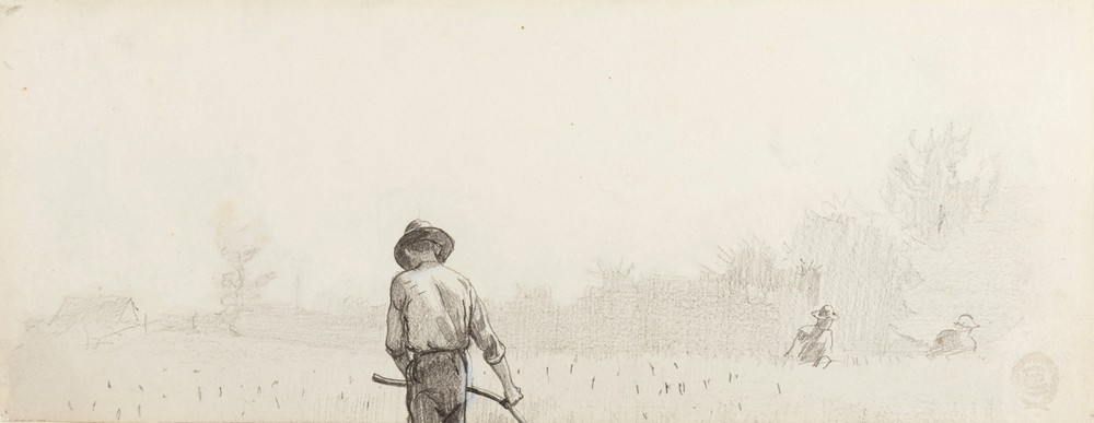Man with a Scythe (ca 1879)