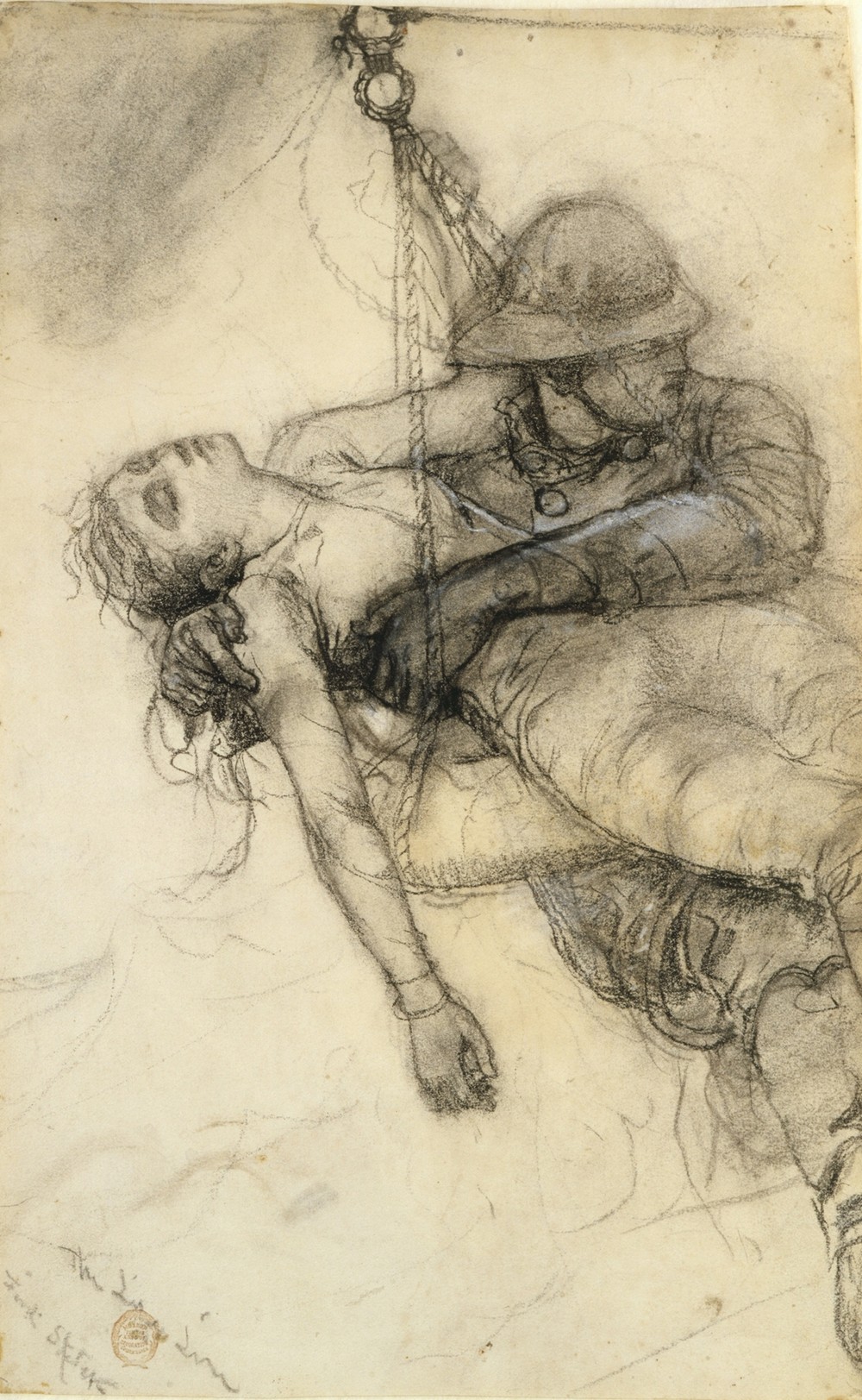 Study for ‘The Life Line’