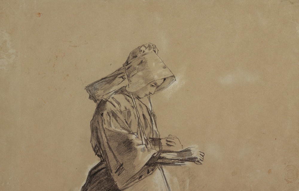 Woman in a Sunbonnet