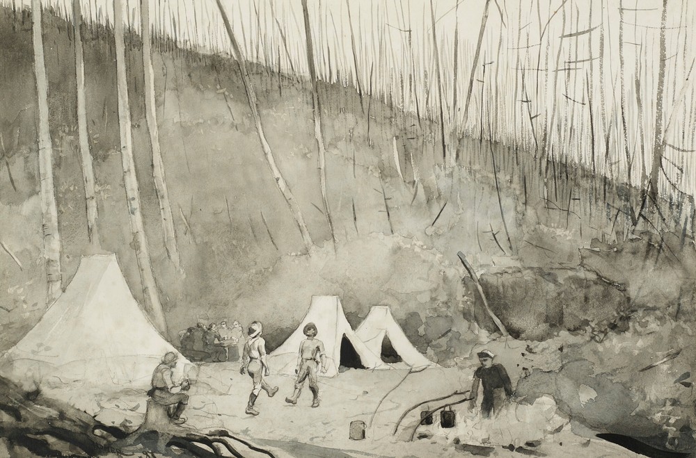 Camp in Canada
