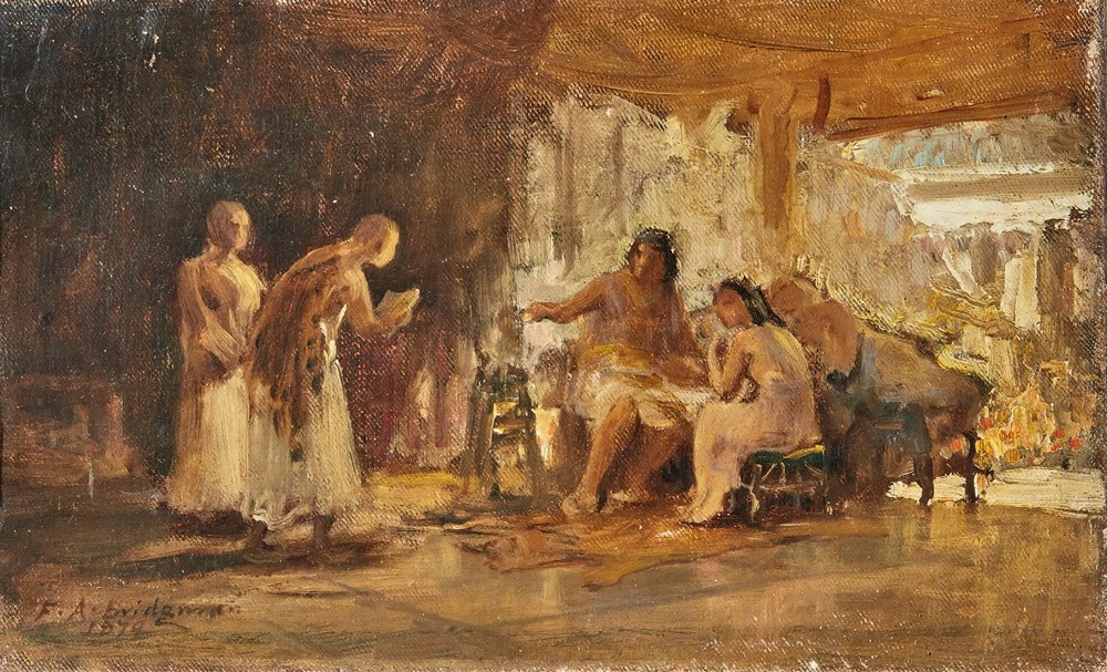 Study Of A Group In An Interior